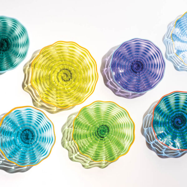 Explore Asheville’s Lexington Glassworks For Colorful Lighting