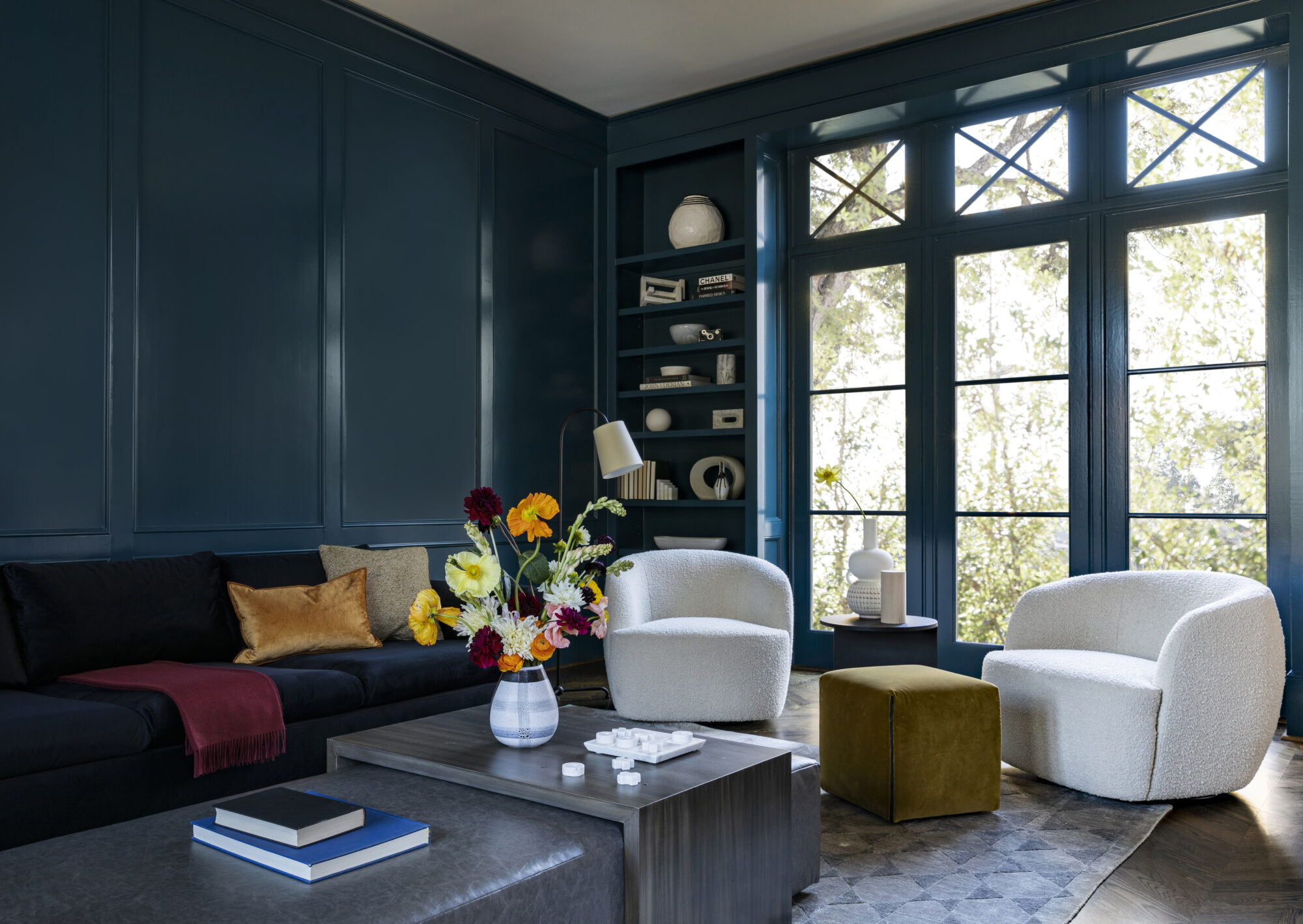 jewel blue living room