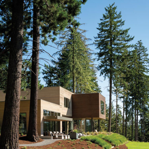 Cozy Up In This Northwest Home With Cinematic Views Of The Landscape