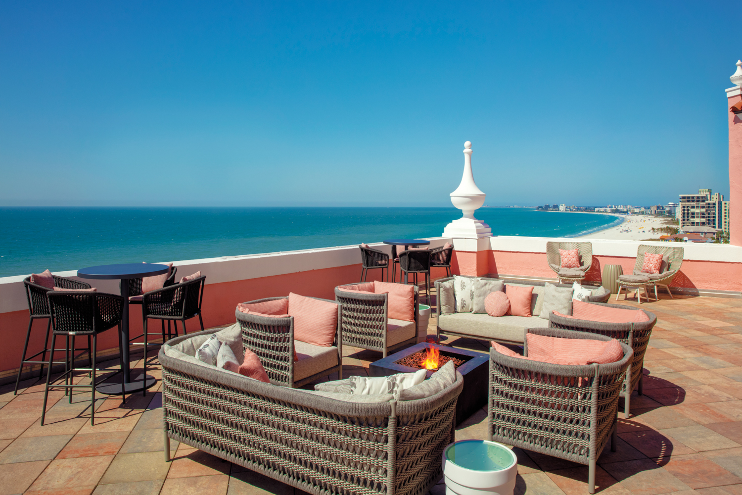 Don CeSar beachfront penthouse terrace