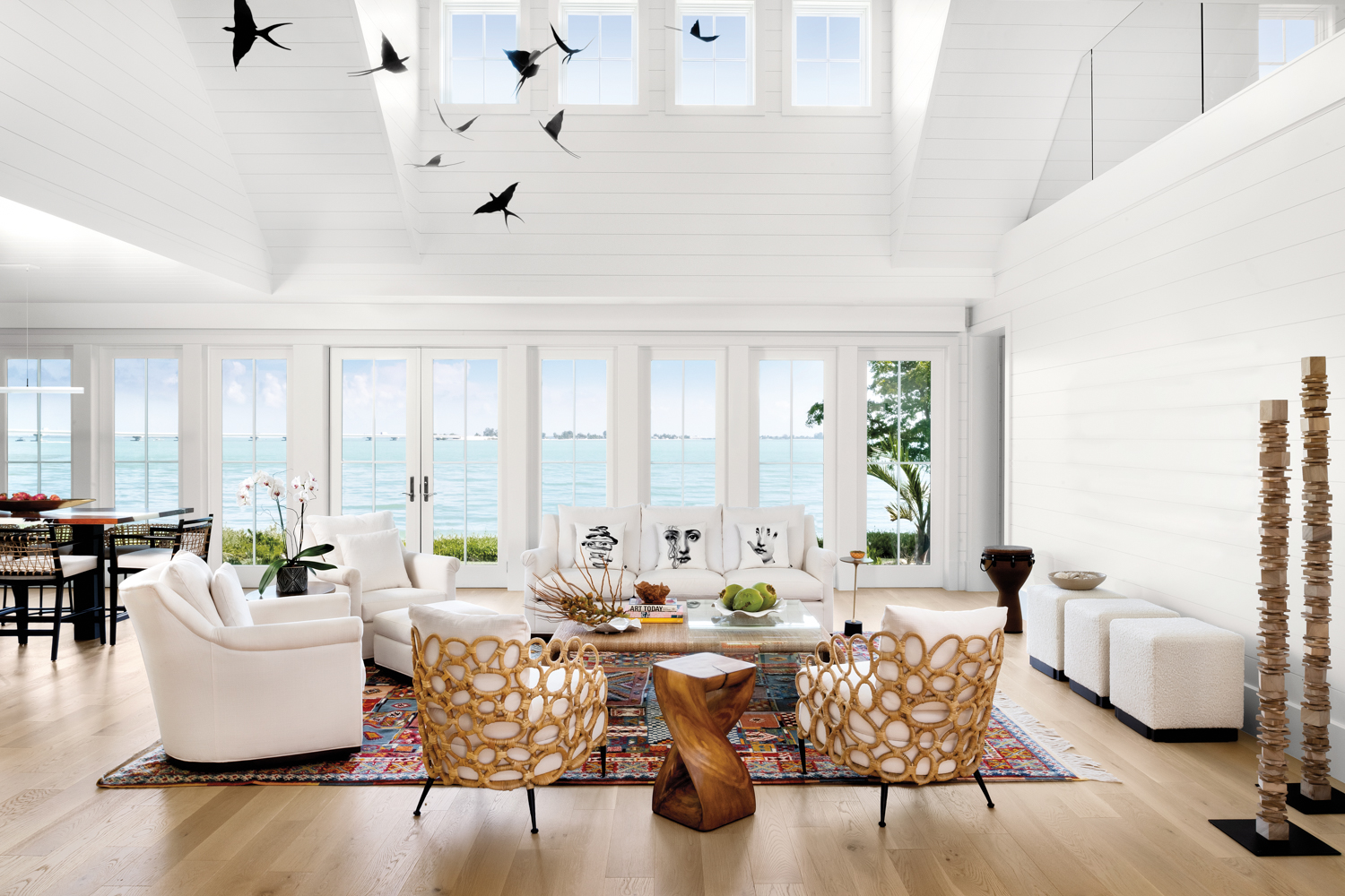 Tour A Whimsical Island Home With A Contemporary Twist