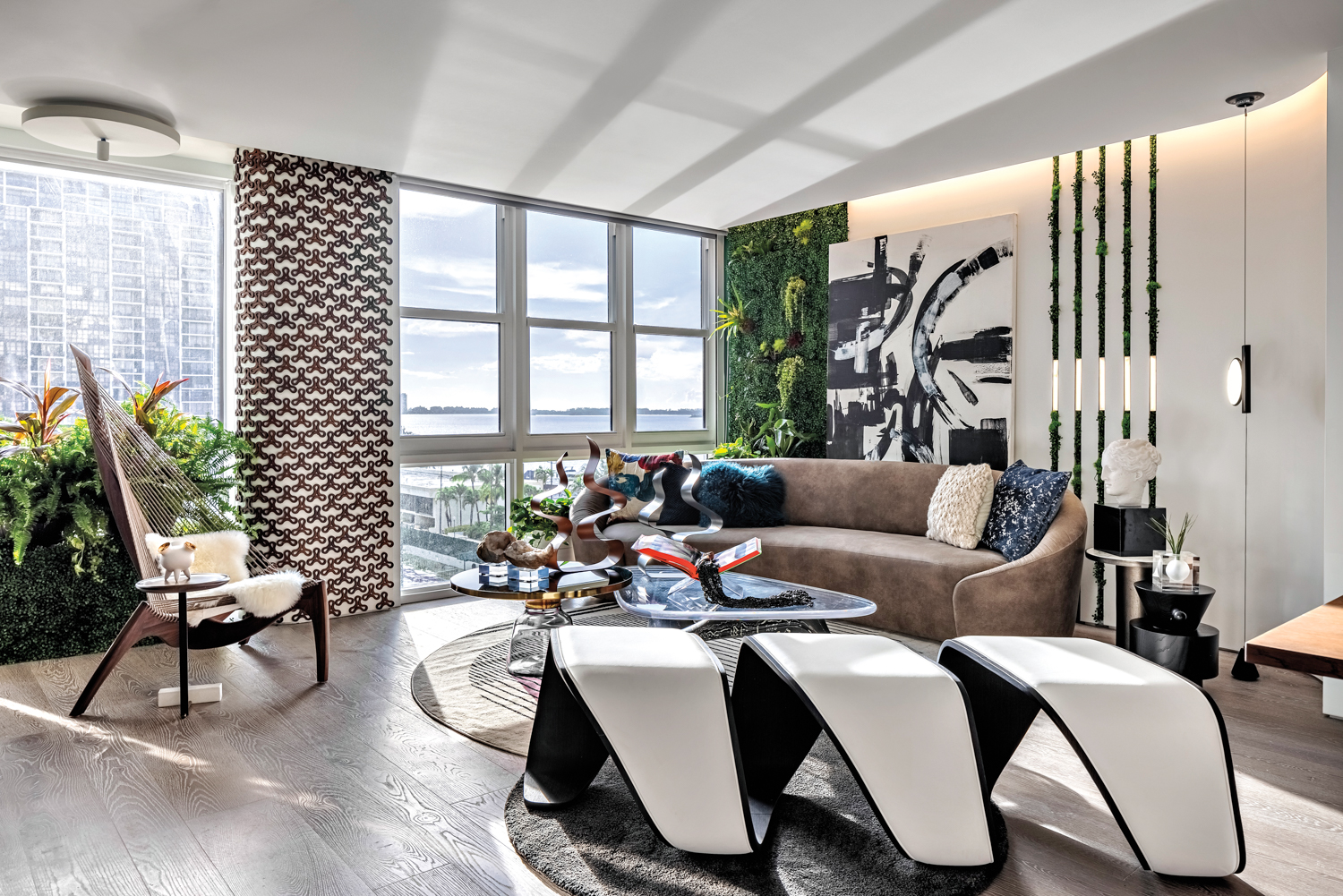 No Space Is Wasted In This Miami Condo With A Focus On Sustainability