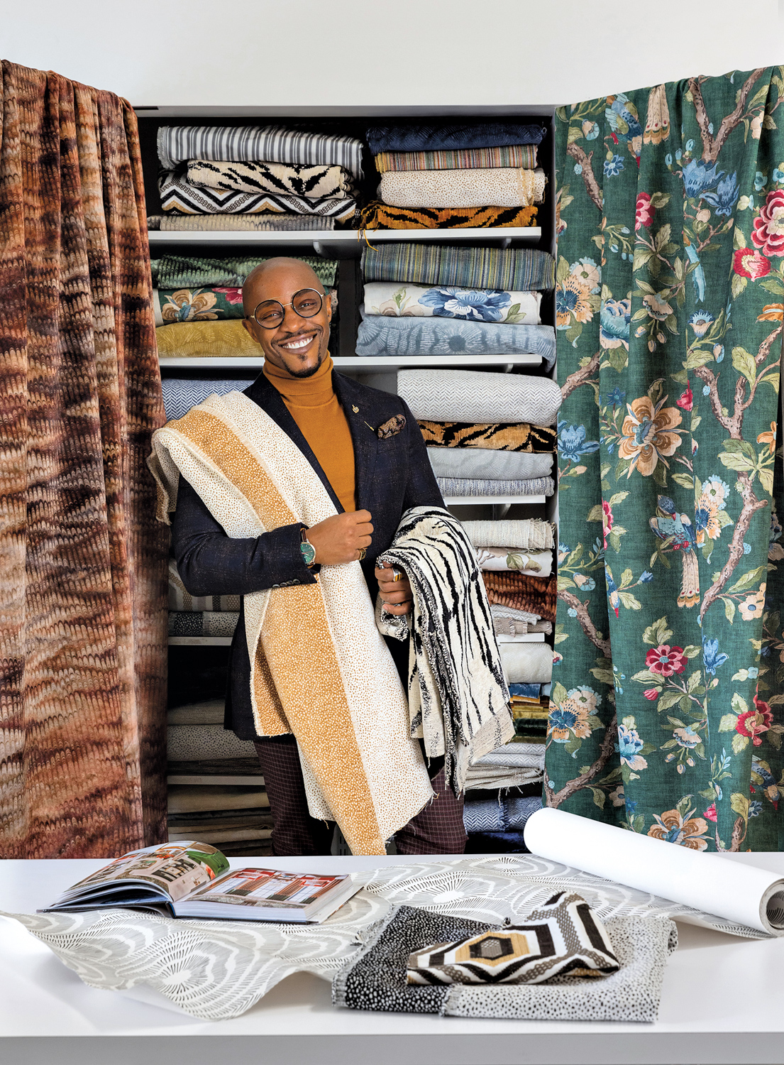 Corey Damen Jenkins Tells Us All About His Collab With Kravet Couture