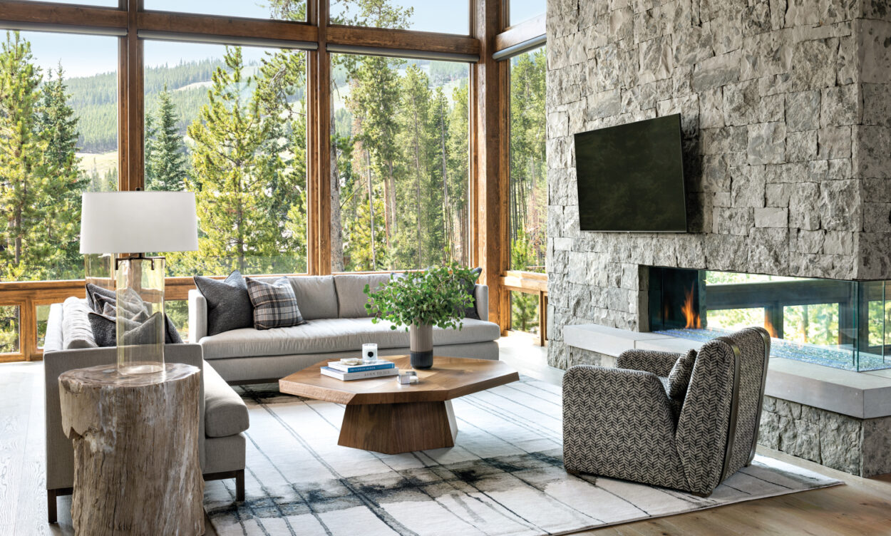 Explore The ‘Soft Modern’ Style Of This Ski-In Aspen Home