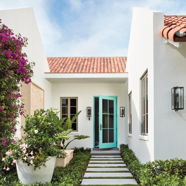 How A 1970s Palm Beach House Transformed Into A Tropical Retreat