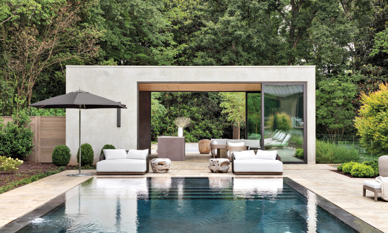 Minimalist Design Meets Family-Friendly Style In This Sleek Atlanta Abode