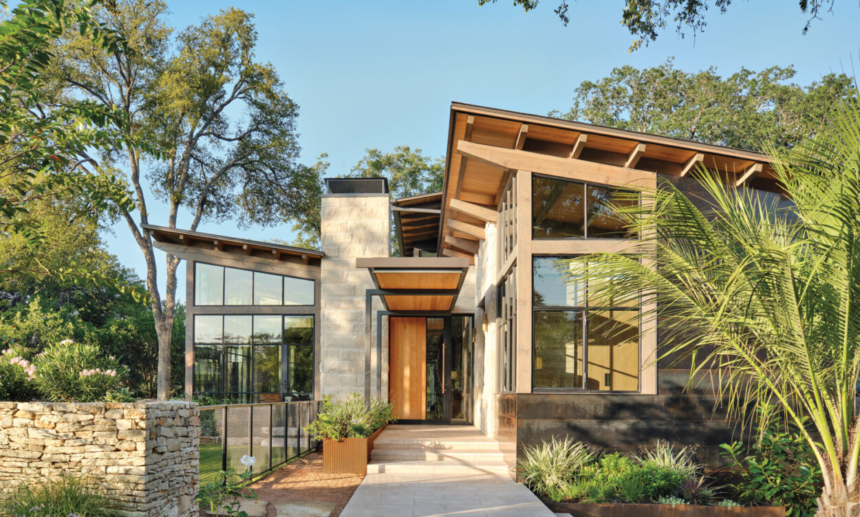 Tour An Austin Home Designed With Preserving Nature In Mind