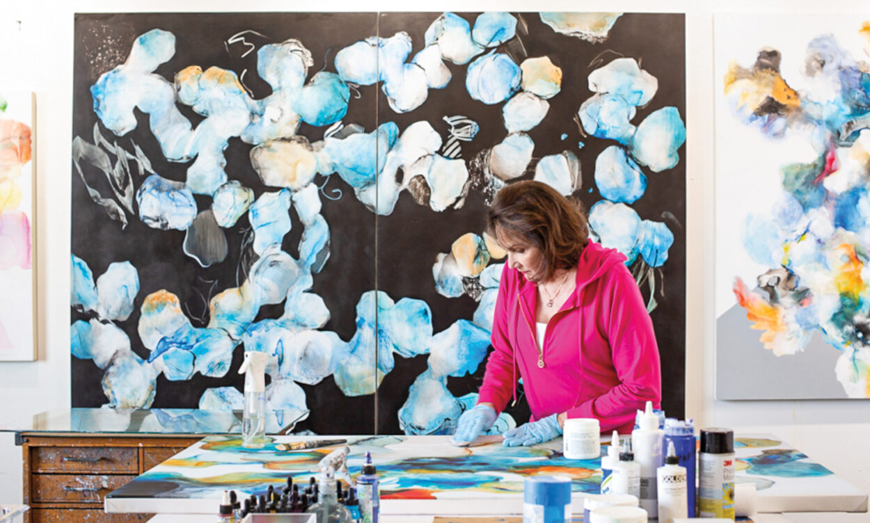 Follow Houston Abstract Artist Cookie Ashton’s Trail Of Discovery