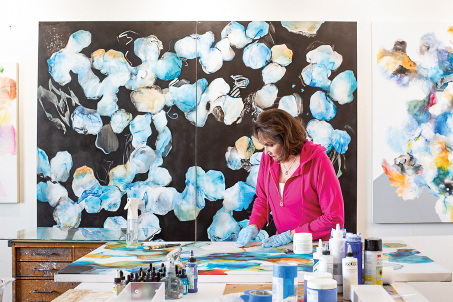 Follow Houston Abstract Artist Cookie Ashton’s Trail Of Discovery