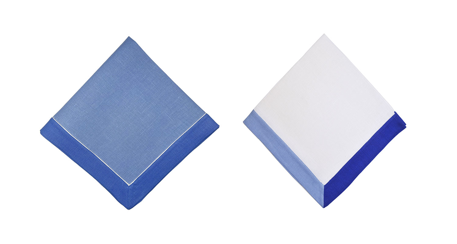 outdoor products blue and white napkins at ashley starke home
