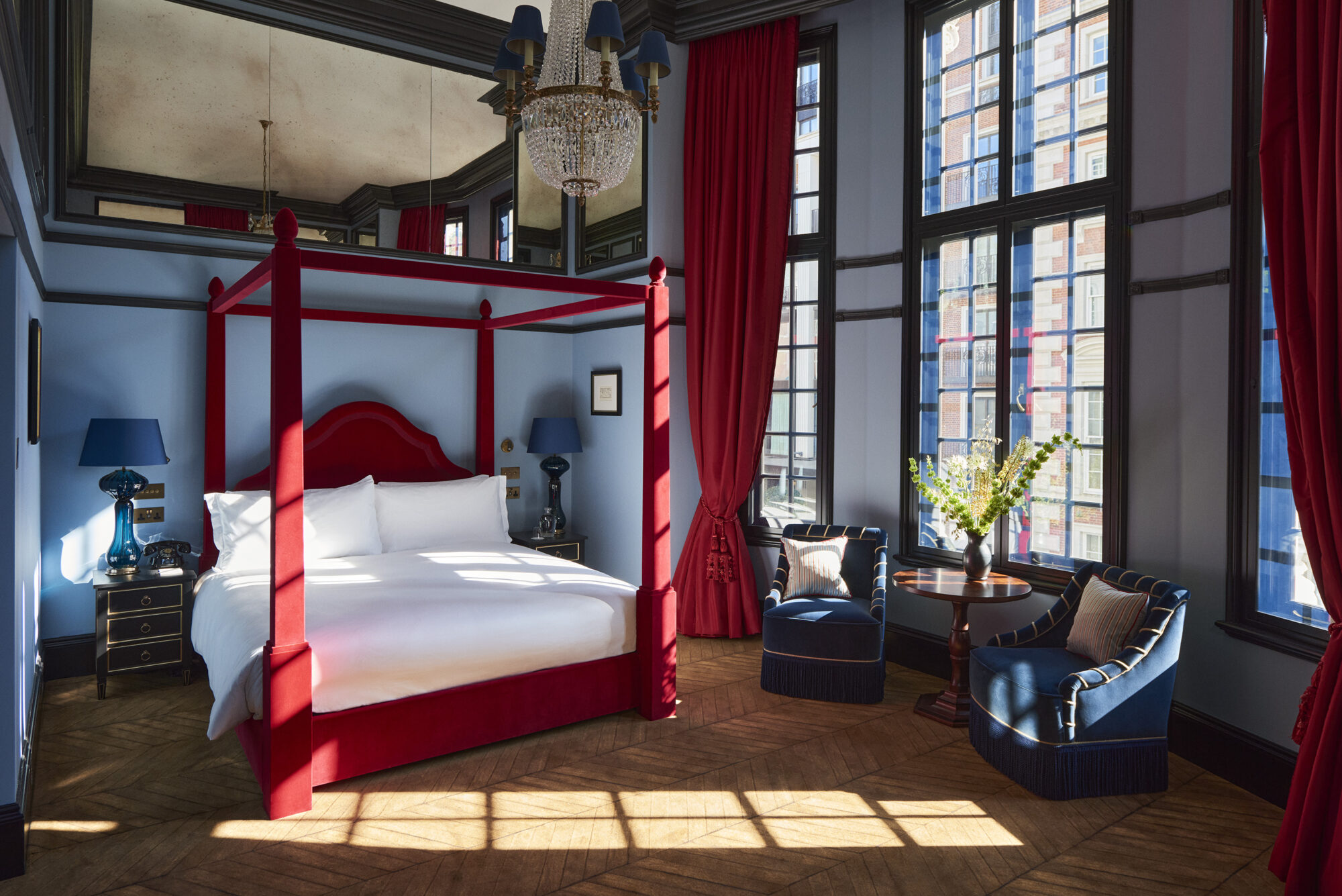 A room at The Twenty Two hotel in London