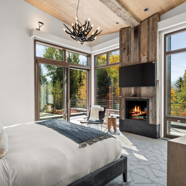 Rustic Goes Glam In Interiors By This Aspen Designer