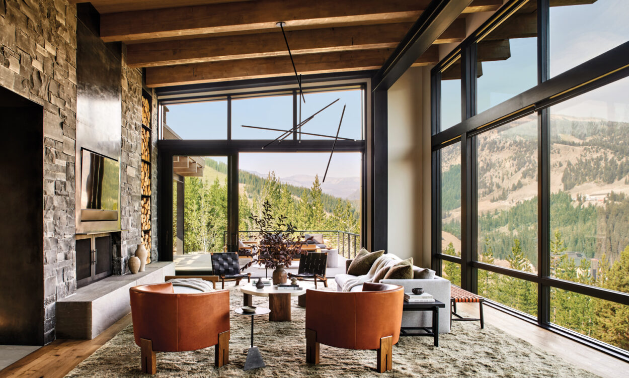 How Montana’s Dramatic Landscape Inspired This Big Sky Vacation Retreat