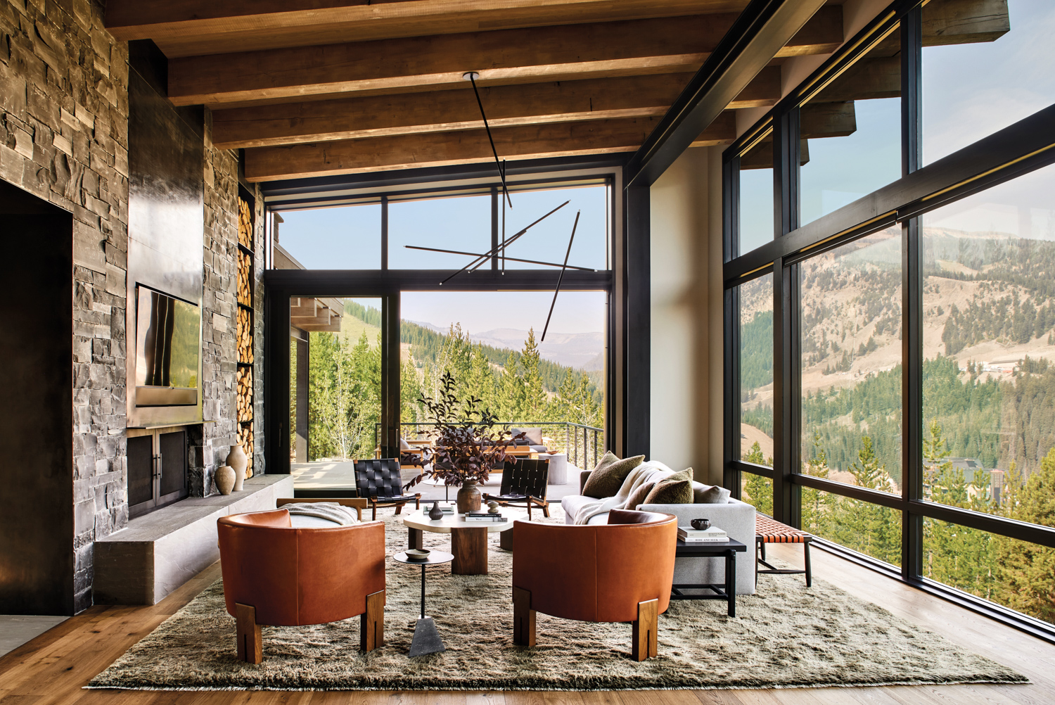 How Montana’s Dramatic Landscape Inspired This Big Sky Vacation Retreat