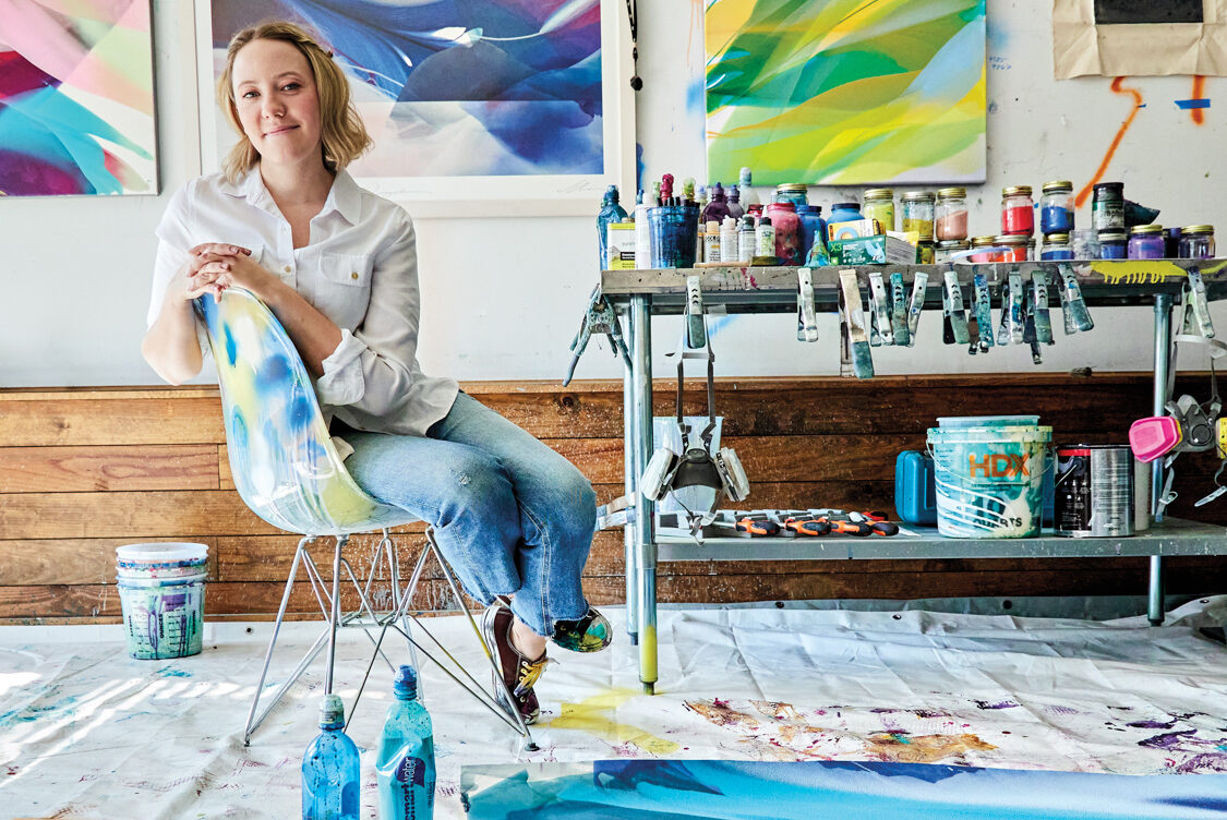 Why All Eyes Are On This S.C. Artist And Her Nature-Inspired Abstracts