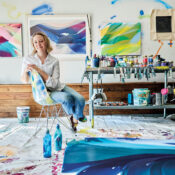 Why All Eyes Are On This S.C. Artist And Her Nature-Inspired Abstracts