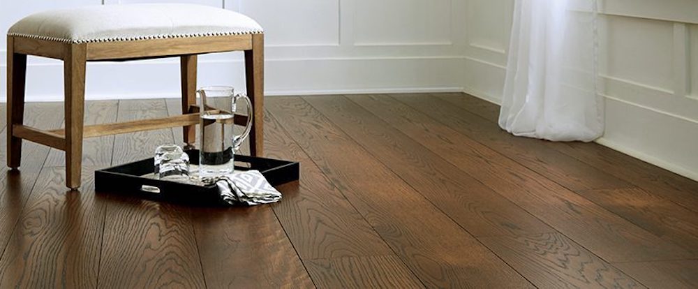 Handcrafted fine wood floors in home by Carlisle Wide Plank Floors