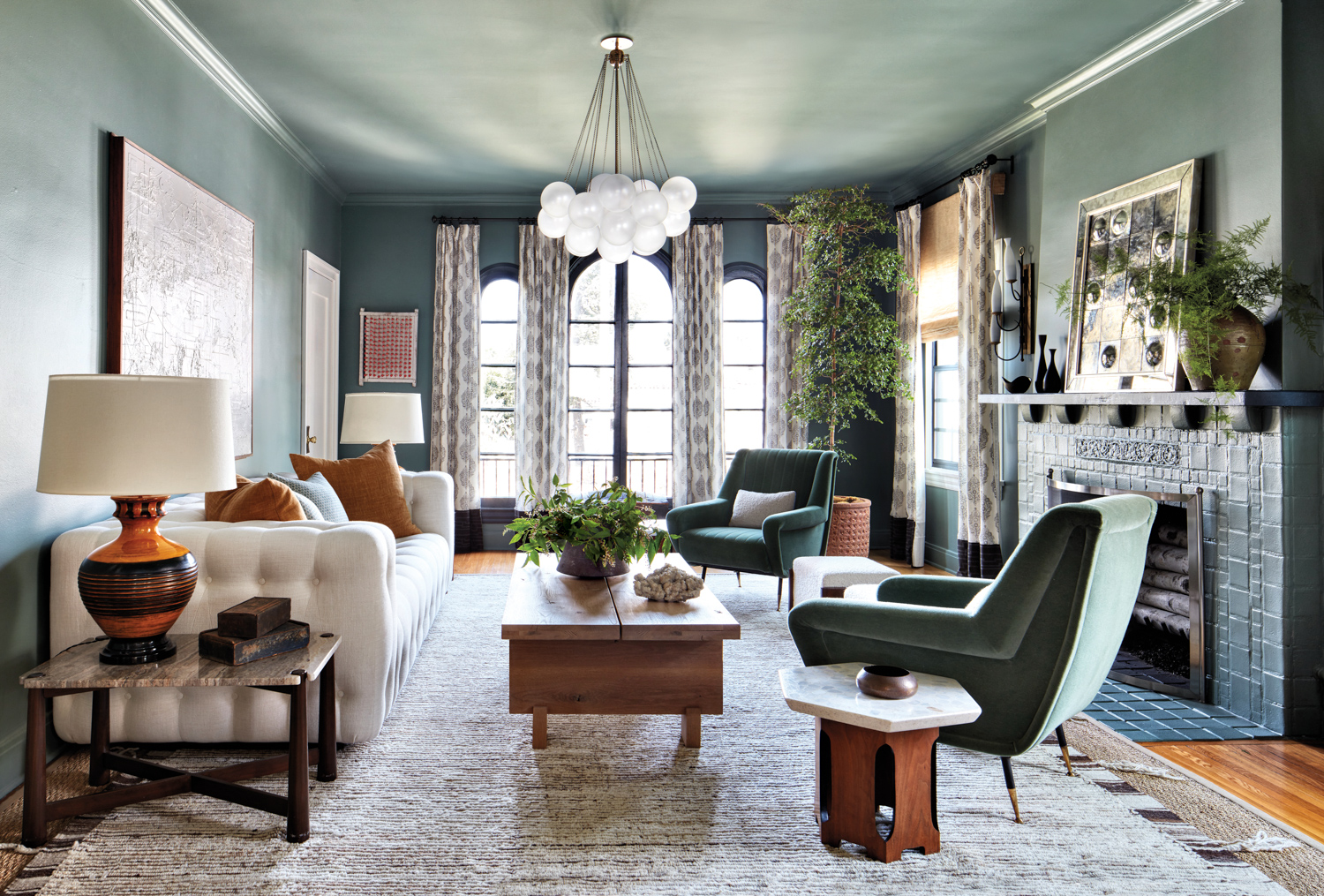 This Designer’s Home Is All Art Deco, Moody Hues and Modern Vibes