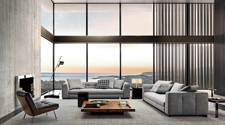 European style living room furniture.