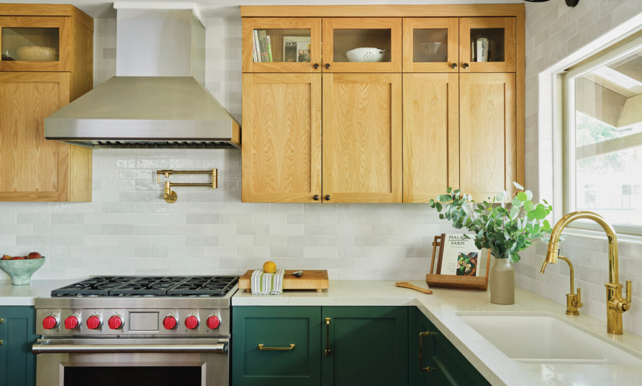 Bring The Outdoors In With A Verdant, Nature-Inspired Kitchen
