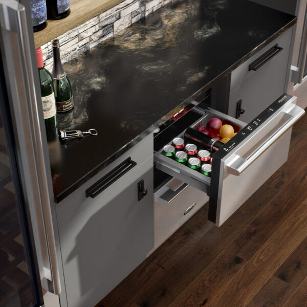 Go Beyond The Kitchen With Undercounter Refrigerator Drawers