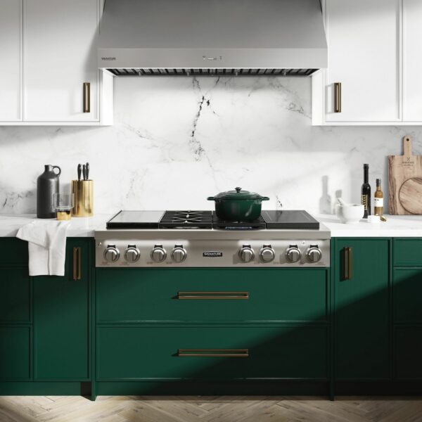 Precision Comes Out On Top With The 48” Dual-Fuel Rangetop
