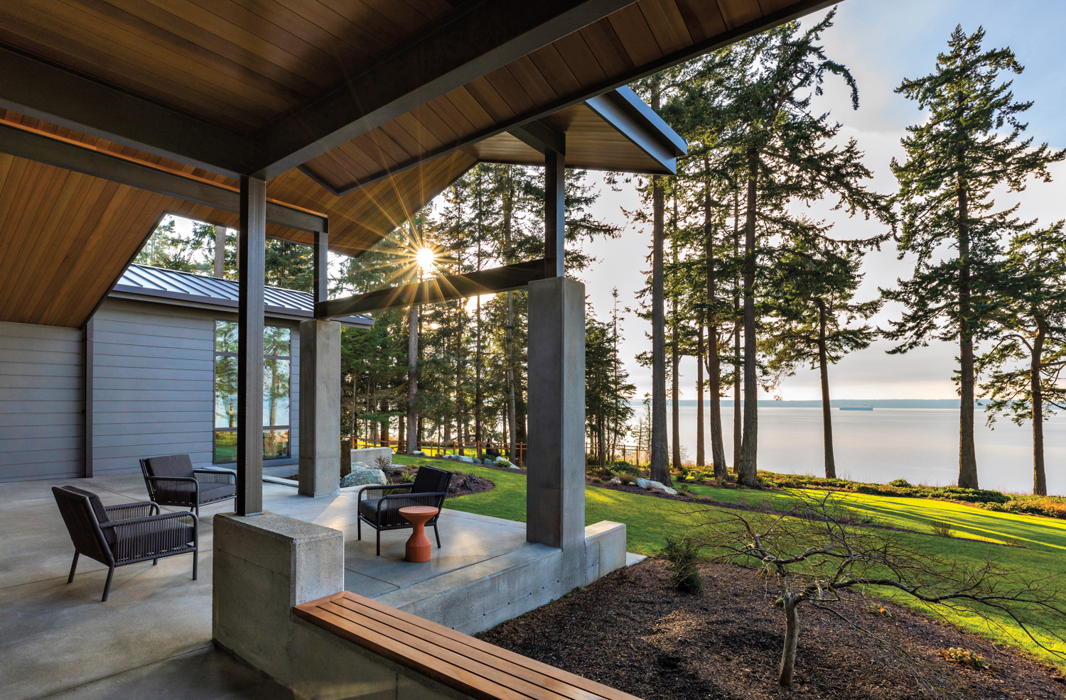 Tour A Comfortably Modern Whidbey Island Dream Home Come True