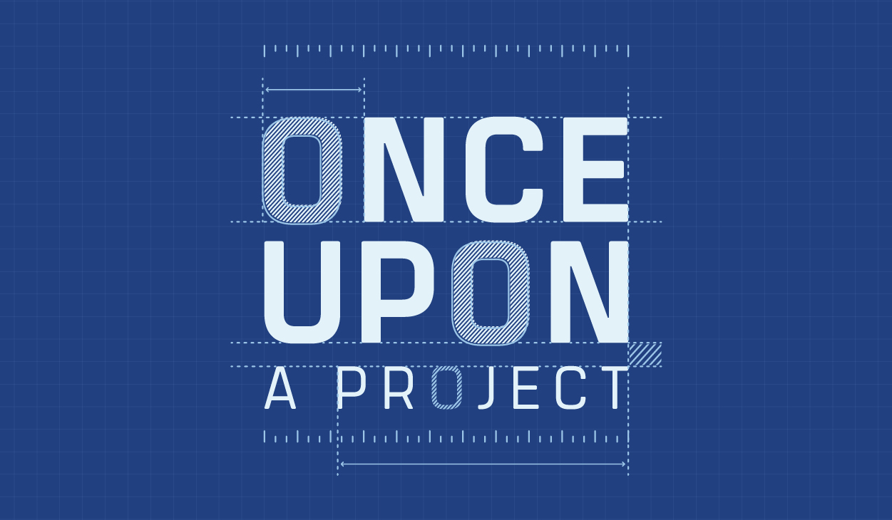 once upon a project podcast logo