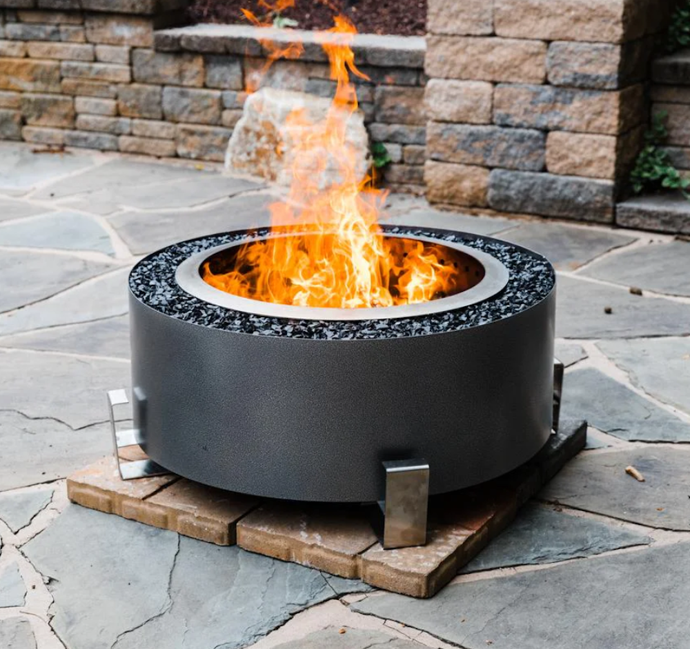 outdoor firepit appliance on patio by All South Appliance Group