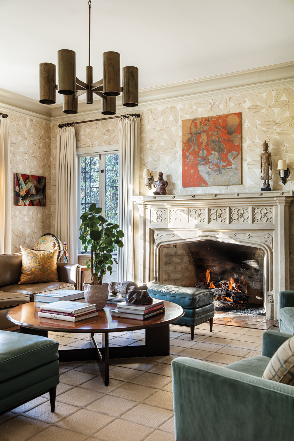 Tour A Historic Tudor-Style Gem That Stuns With Playful 1920s Vibes