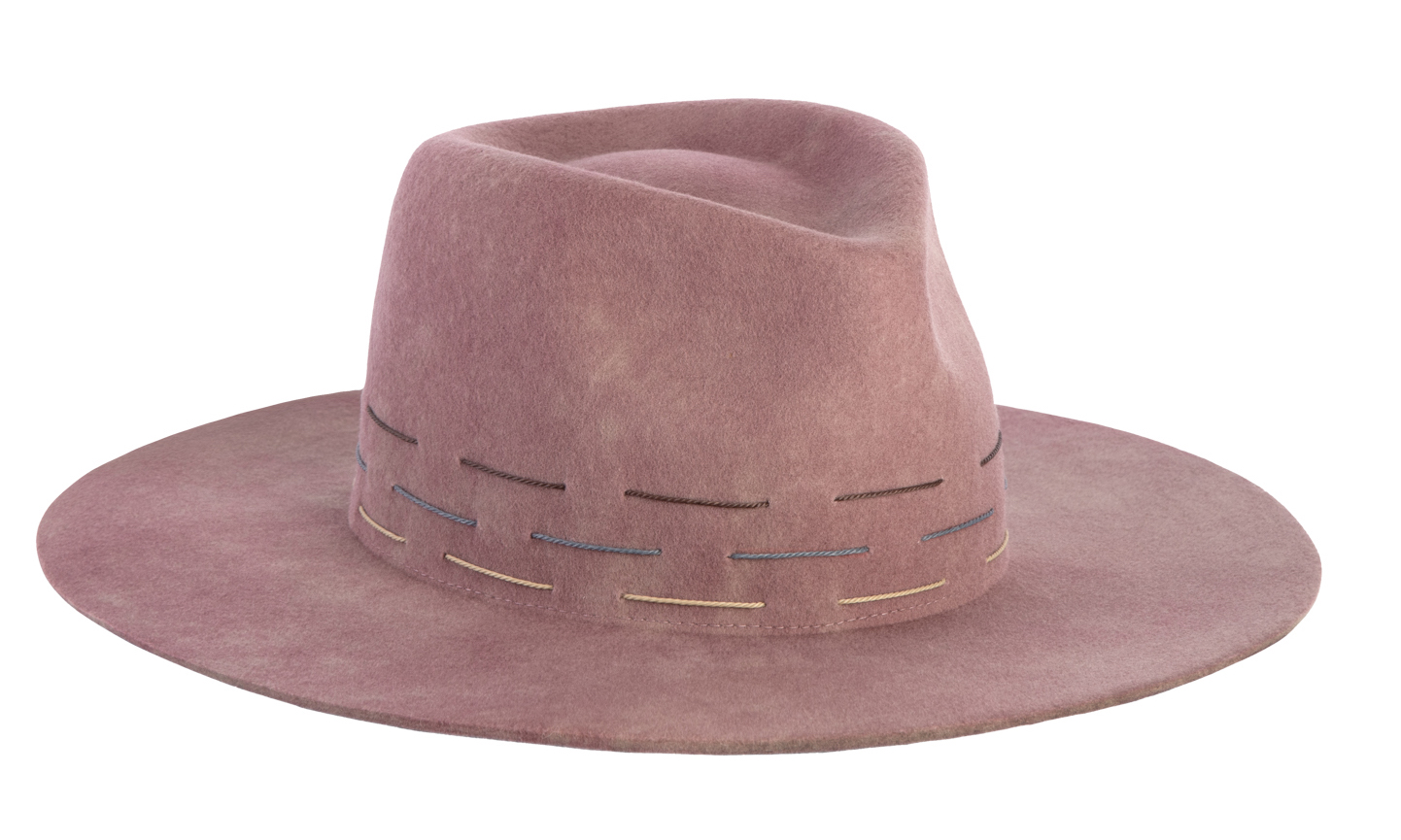 pike hat in dusty rose