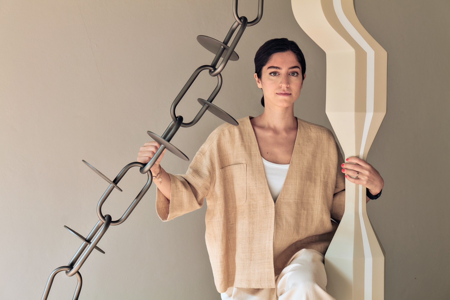 Iranian-born architect and furniture designer Saba Yazdjerdi