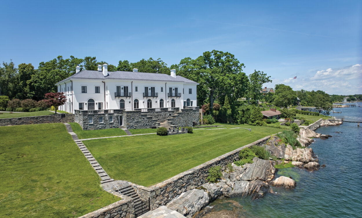 A Long Island Estate Stuns With Its Waterfront Views and Ornamentation