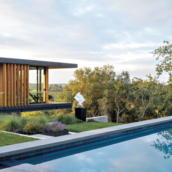 How This Bucolic Wine Country Home Evokes The Feeling Of Flying