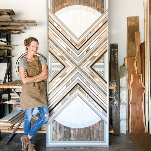 Discover The Dallas Artist Behind These One-Of-A-Kind Wood Mosaics