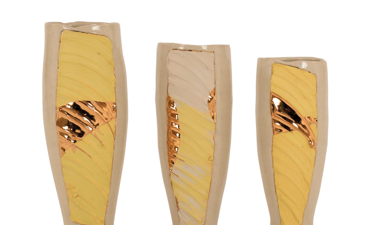 These Hand-Crafted Vases Are Both Raw And Refined In Nature