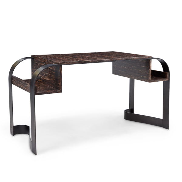 Edition Modern dark wood table in Los Angeles