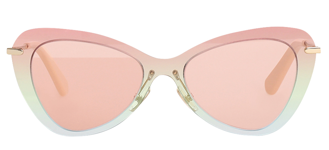 pale pink sunglasses