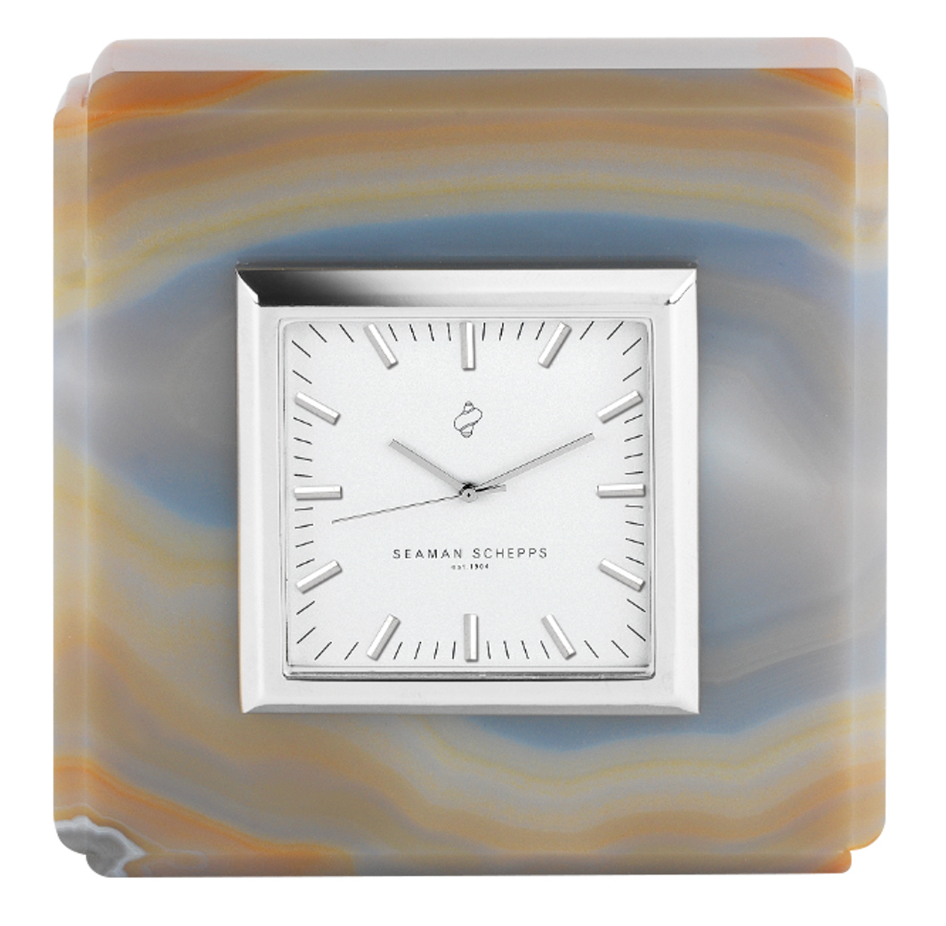 lapis lazuli square clock