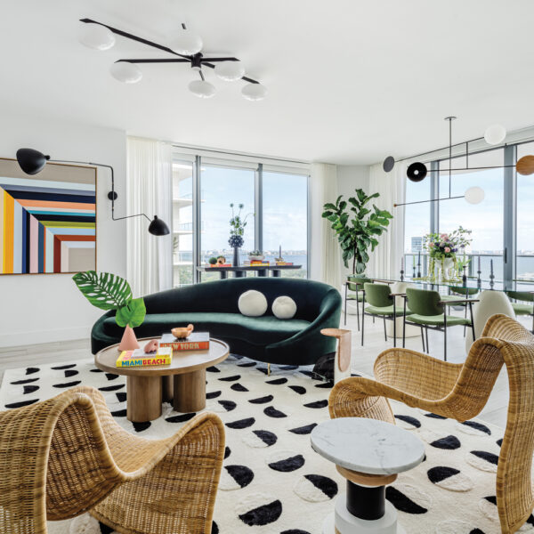 Tour A Punchy Miami Condo That Nails The Masculine-Chic Vibe