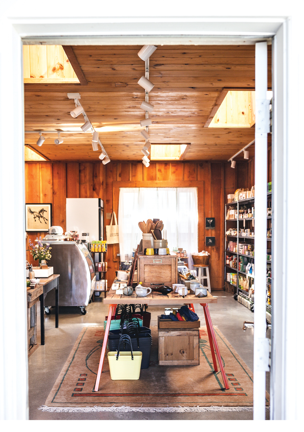 home goods shop with vintage wares as part of a Whidbey Island design destination
