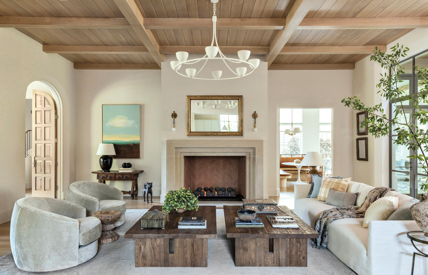 Inside A Warm Dallas Family Home With Contemporary Details