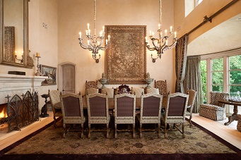 Texas formal living room