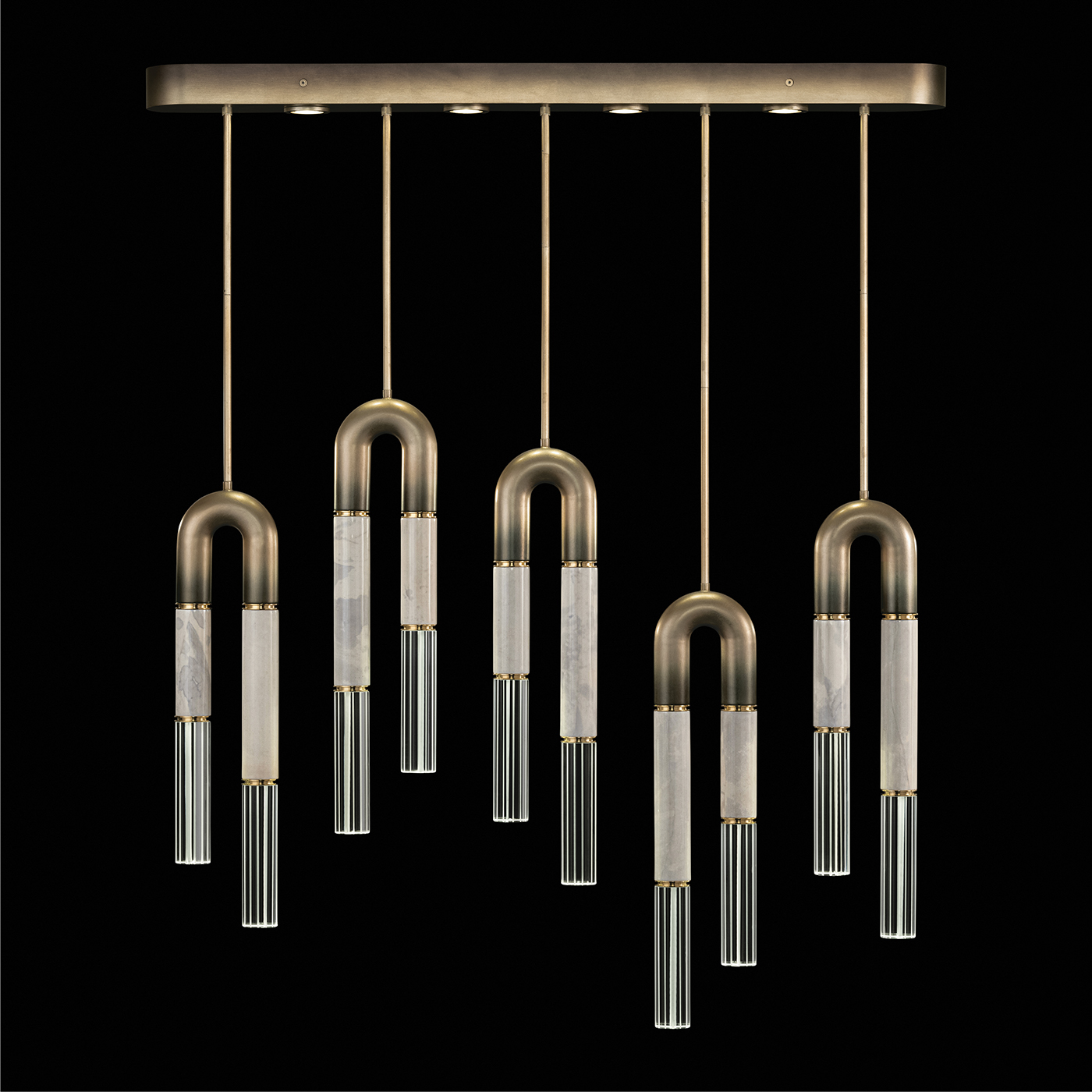 Amorphous lighting is one of the design trends at High Point Market 2023