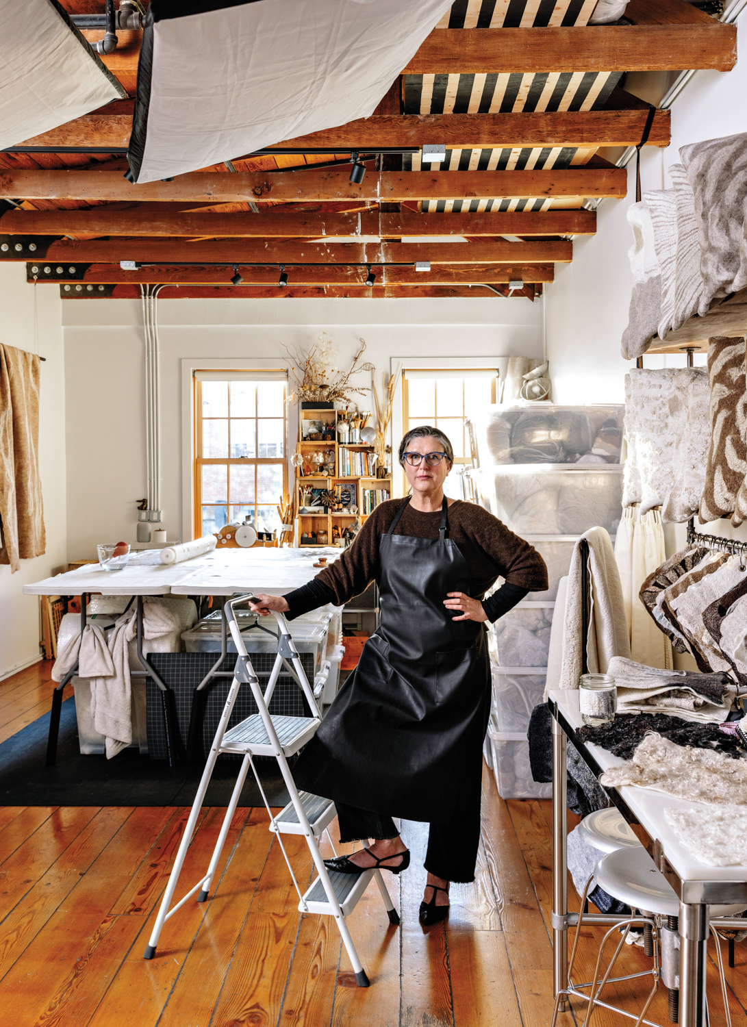 Kristin Kelly Colombano in her San Francisco studio