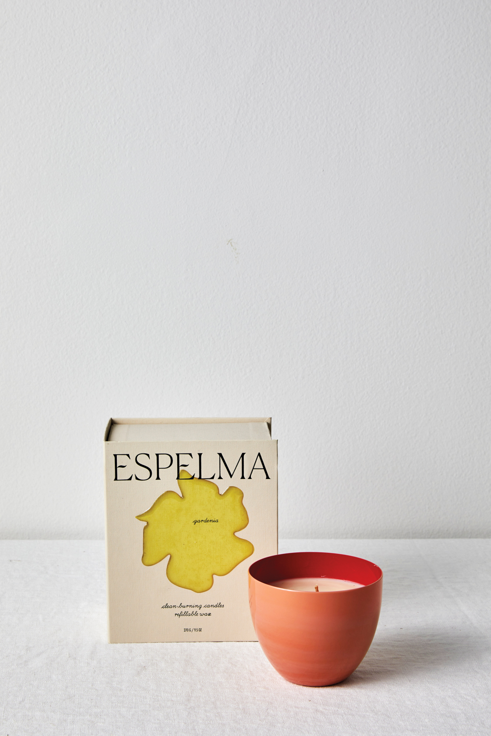espelma candles in hand-blown glass