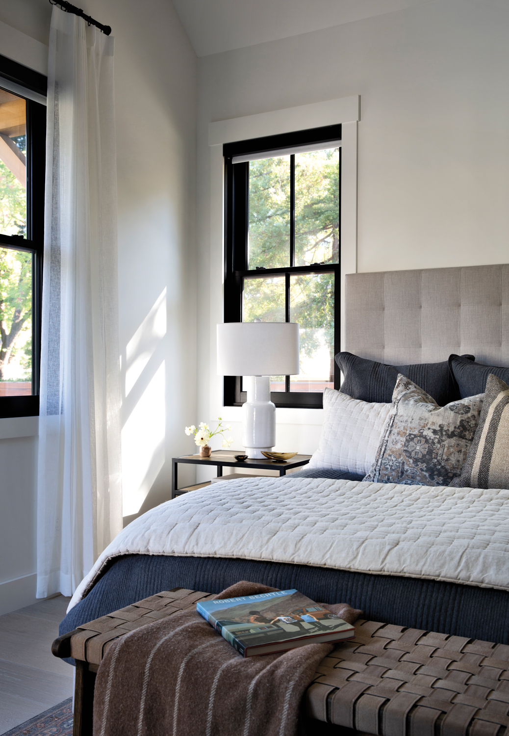 bedroom by Sondra Ganz with...