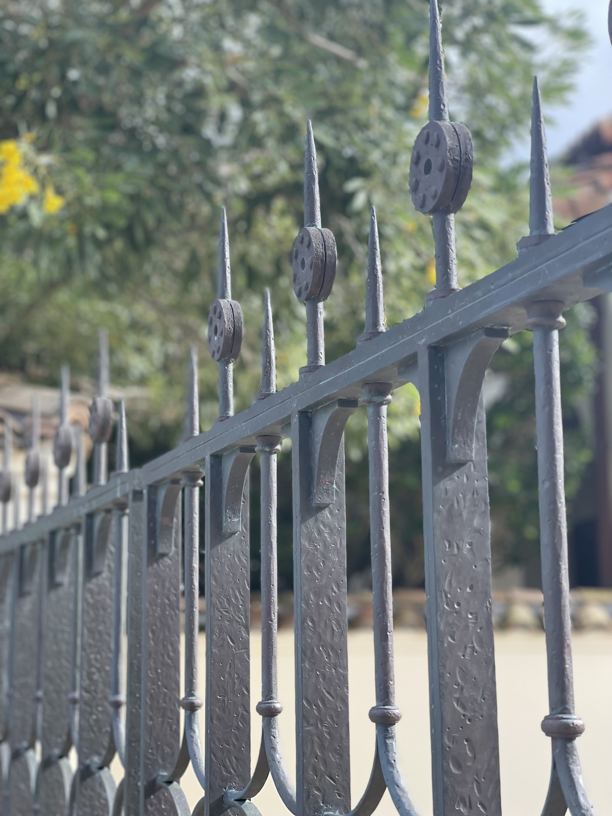 Custom metal work, custom high end fence
