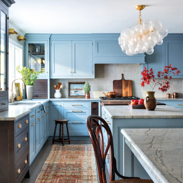 See How A Greenwich Kitchen Is Reimagined Into A Colorful Dream