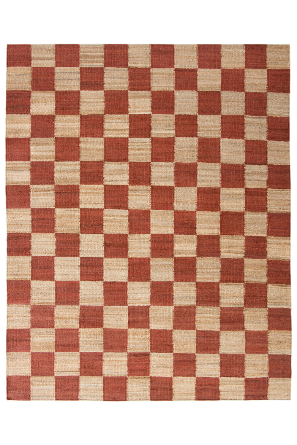 red and white checkered fabric